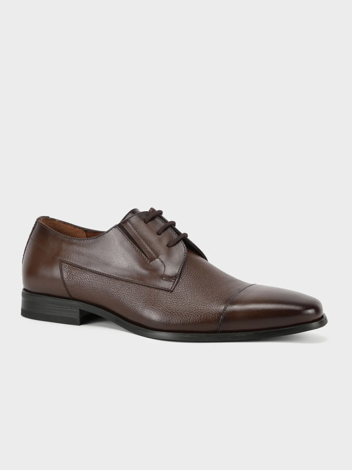 Mens "DALTON" Leather Lace up Formal Shoes - Image 2