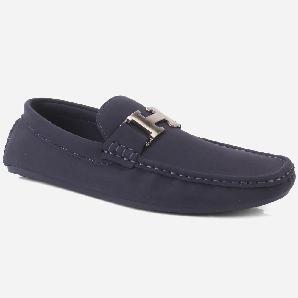 Mens "DOERIN" Suede Slip-on Casual Moccasins Shoes
