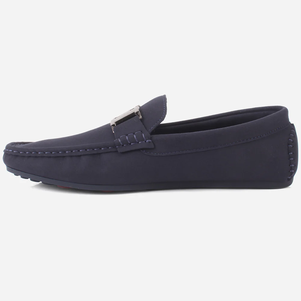 Mens "DOERIN" Suede Slip-on Casual Moccasins Shoes - Image 3