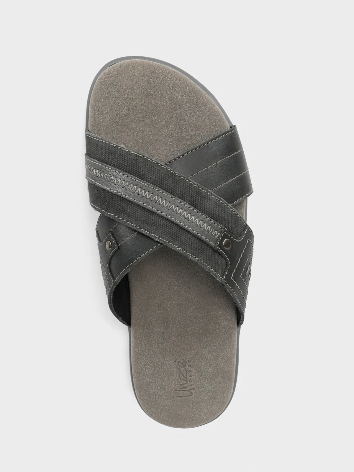 Mens "DUCASSE" Casual Open Toe Slippers - Image 5