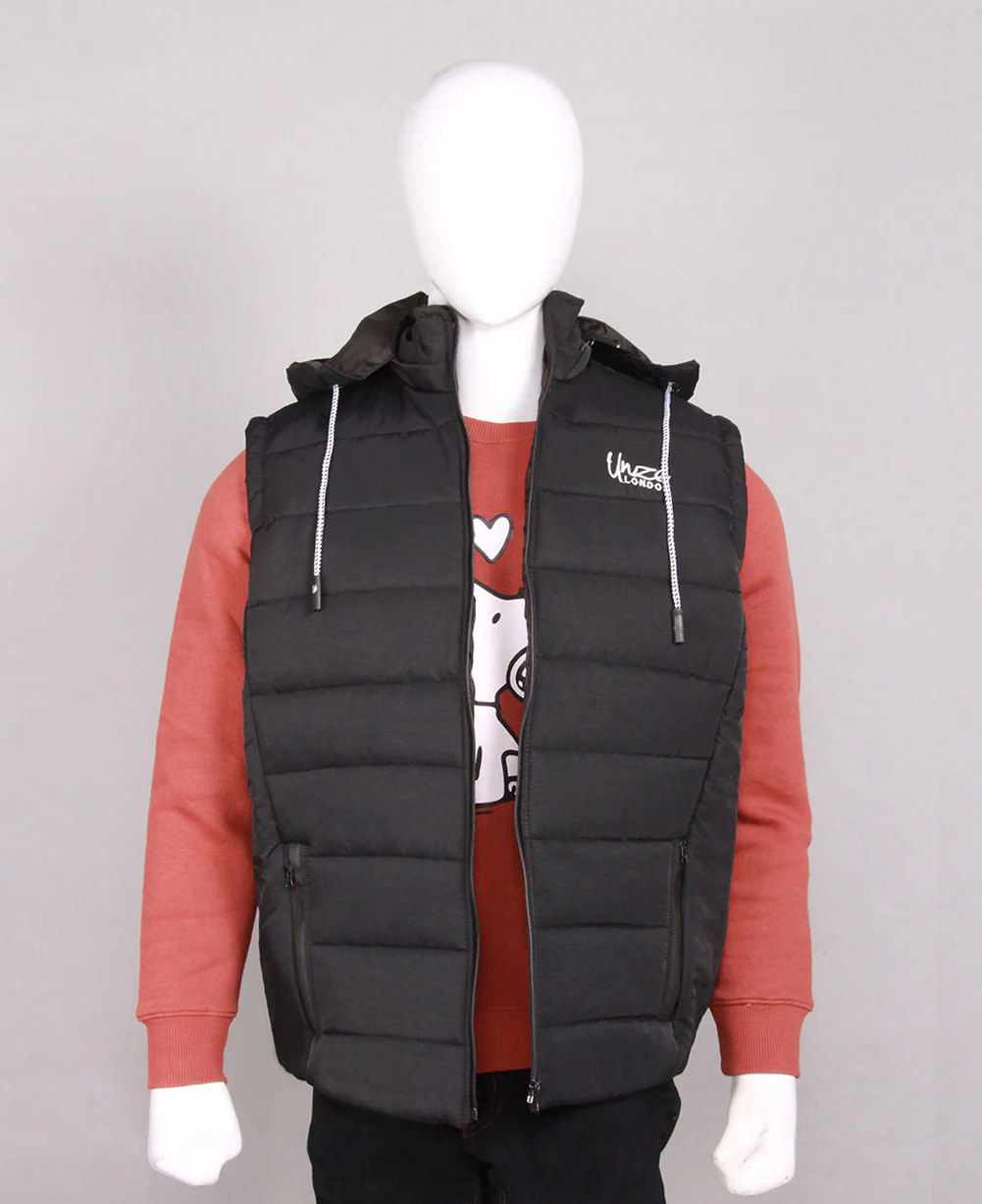 Men's "DUKE" Fashion Lightweight Winter Hooded Polyester Puffer