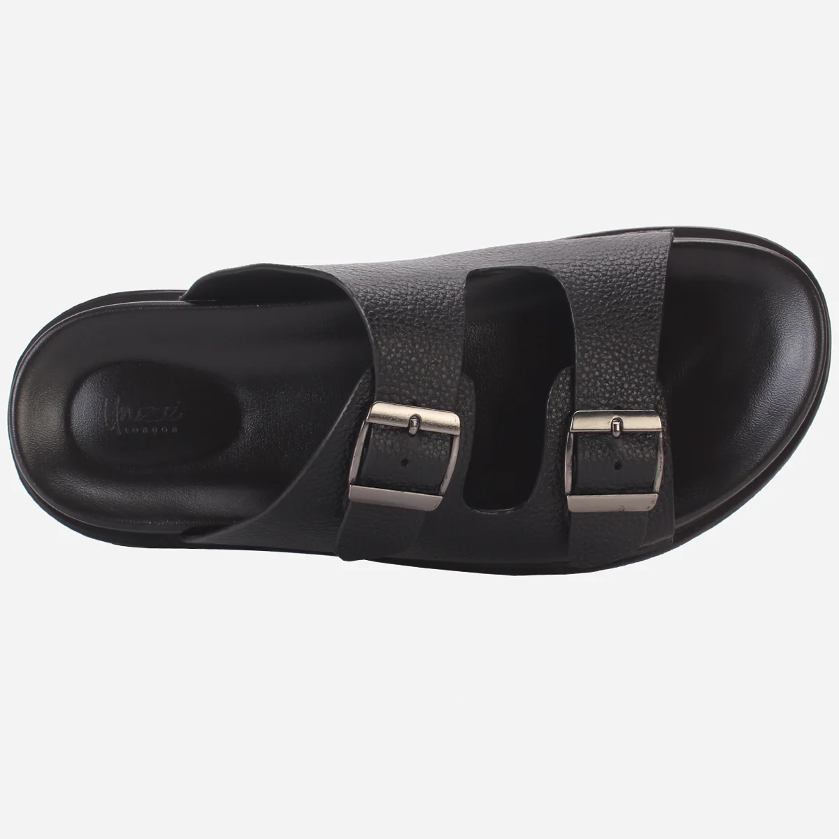 Mens "DUTCH" Leather Slide In Summer Slippers - Image 4