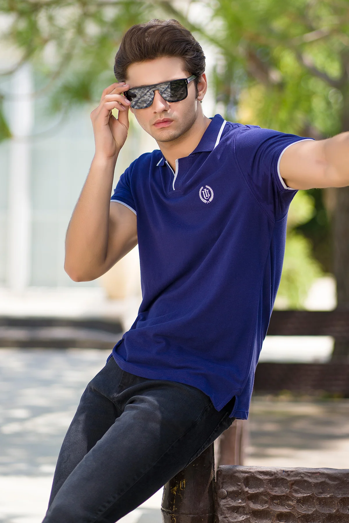 "EBRAR" Summer Polo Short Sleeves T-Shirt - Image 4