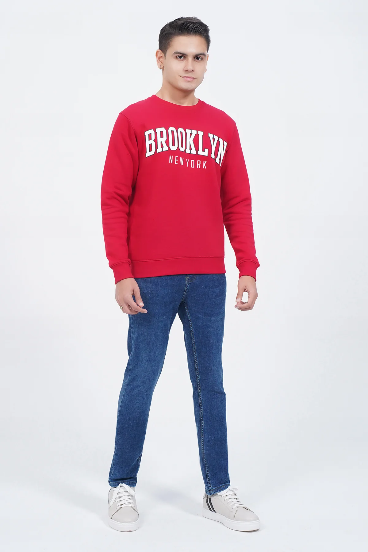Mens "EDUARD" Crew Neck Long Sleeves Sweatshirt - Image 2