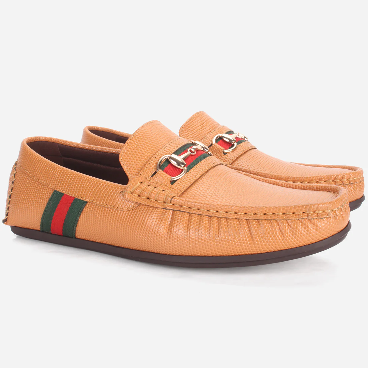 Mens "EILOS" Buckle Slip-ons Moccasins - Image 2