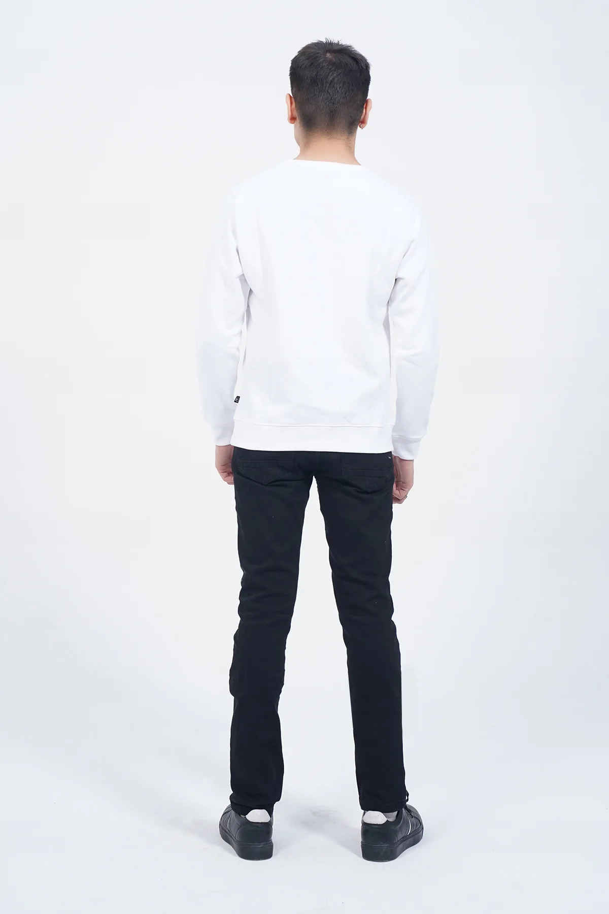 Mens "ELOIS" Crew Neck Long Sleeves Sweatshirt - Image 3