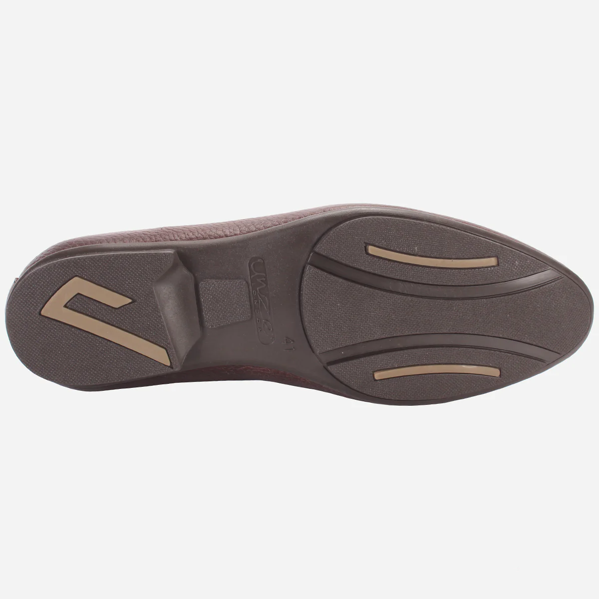 Mens "ENDSON" Leather Formal Slip-on Dress Shoes - Image 5