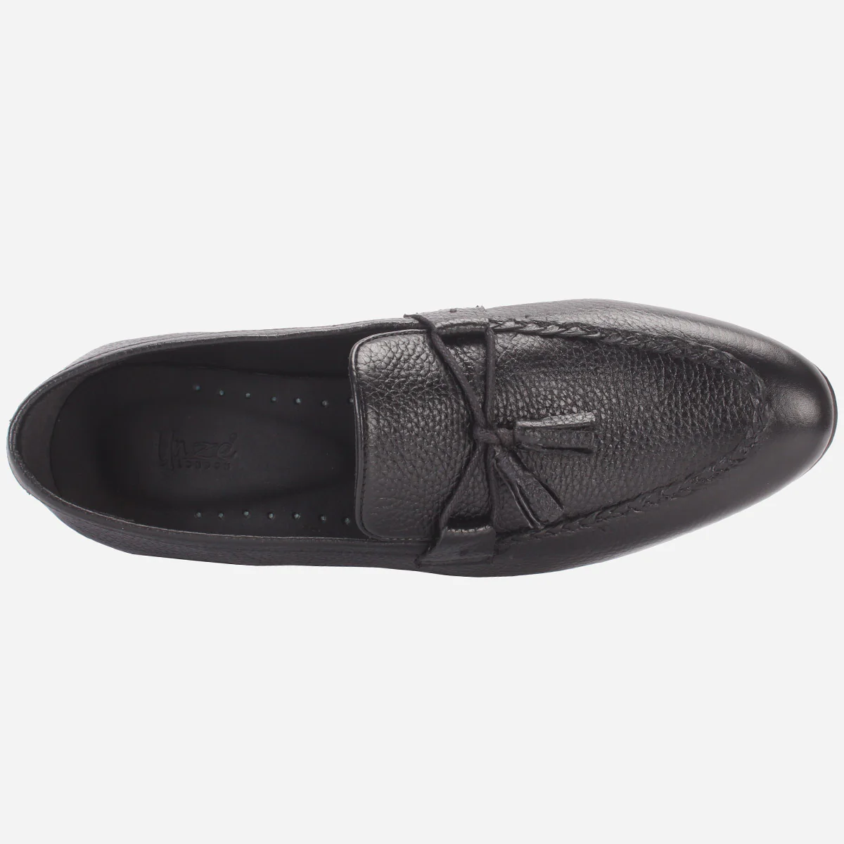 Mens "ENDSON" Leather Formal Slip-on Dress Shoes - Image 4