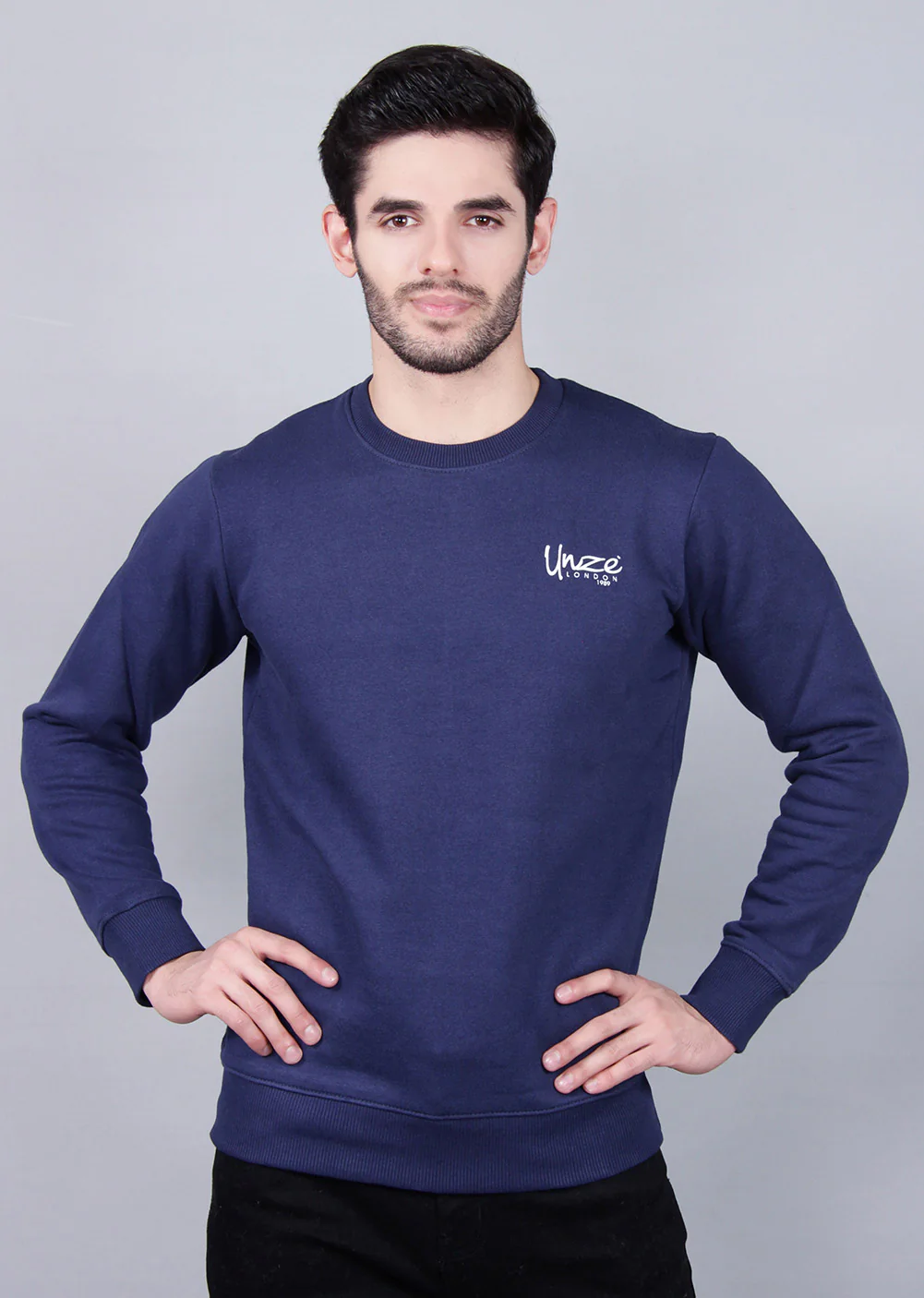 Men's "ENEIQUE" Fleece Crewneck Sweatshirt