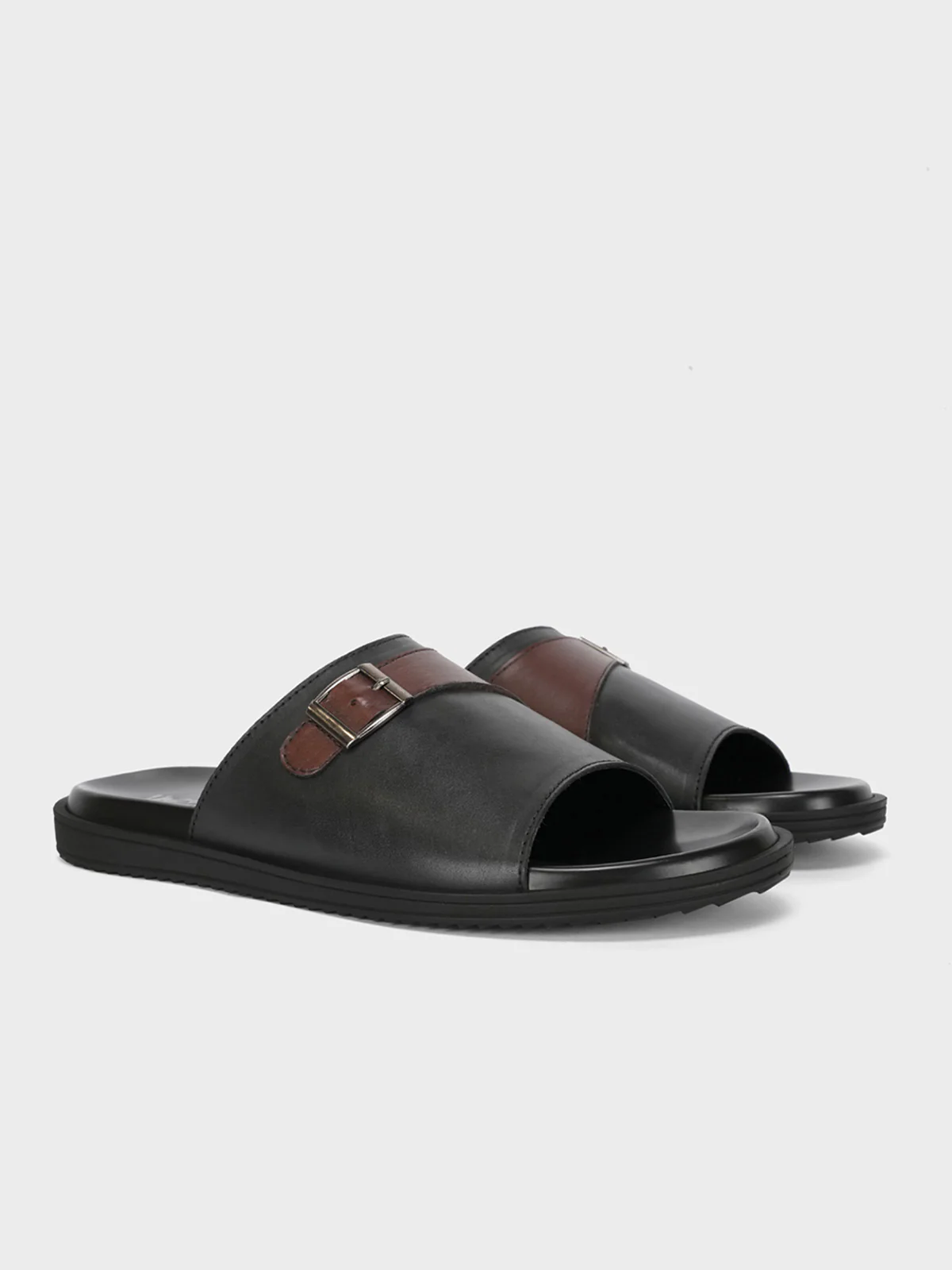 Mens "ESPEN" Casual Open Toe Slippers - Image 2