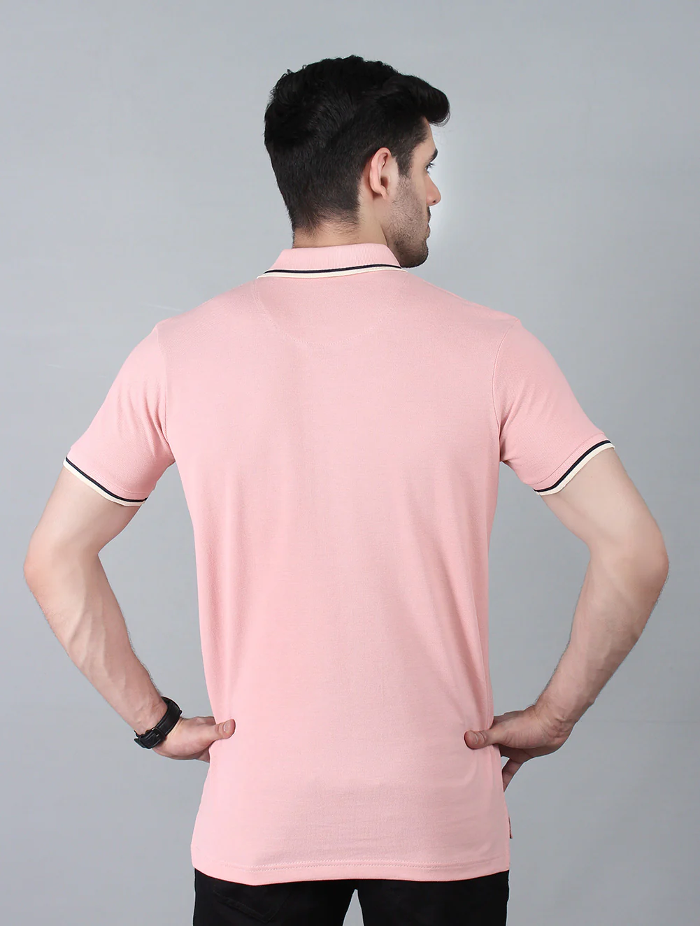 "EUGENE" Classic Short-Sleeve Polo Shirt - Image 5