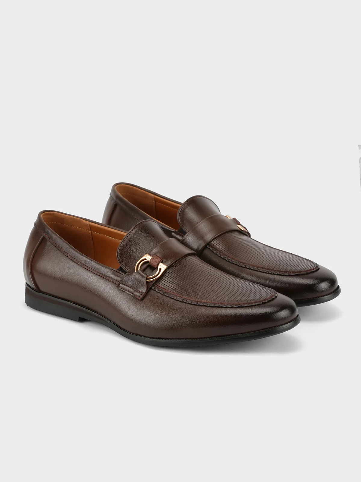 Mens "FALCO" Dress Leather Formal Shoes - Image 4
