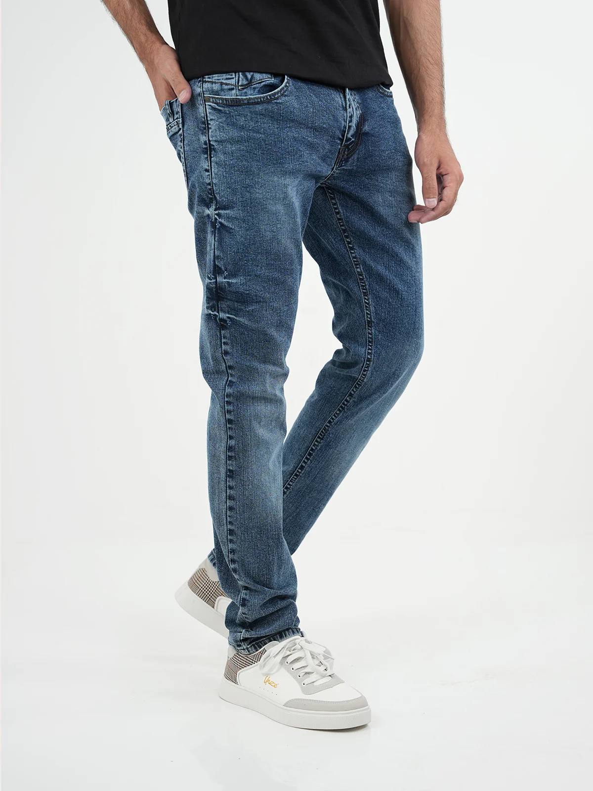 "FERALIO" Casual Denim Jeans Pant - Image 3