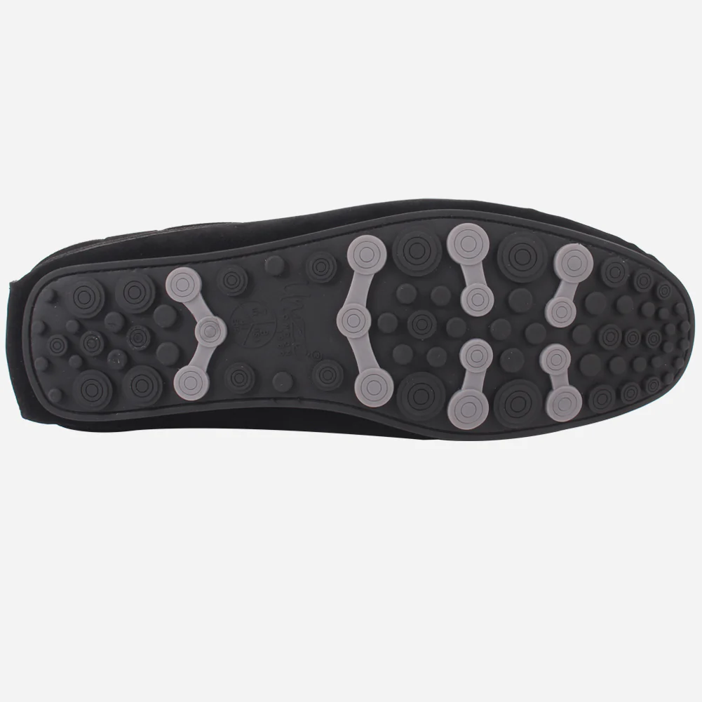 Mens "FISTMAR" Backless Slip-ons Suede Moccasins - Image 5