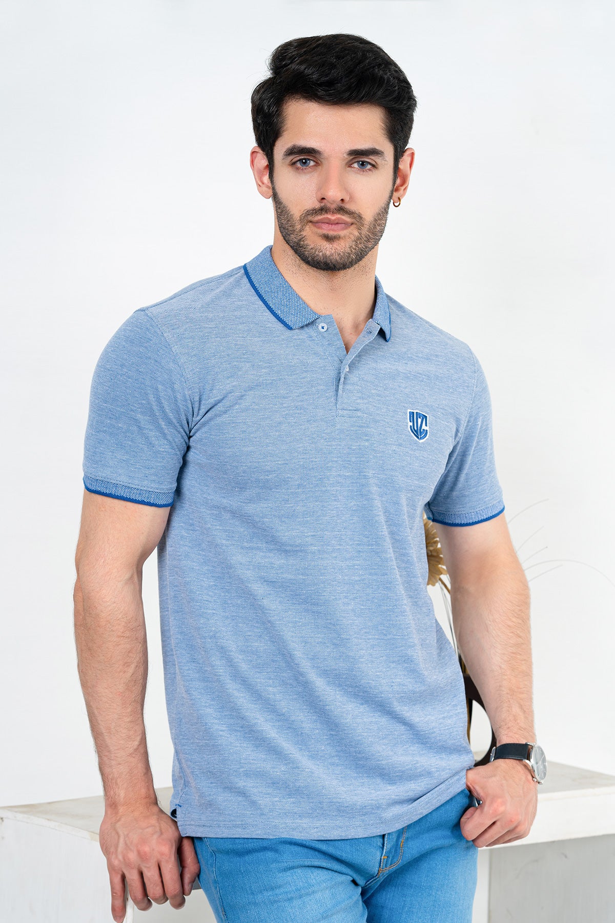 Mens "FLORIDA" Trendy Cotton Polo T-Shirt - Image 2