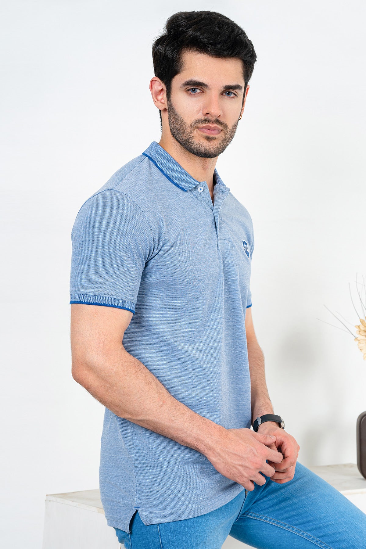 Mens "FLORIDA" Trendy Cotton Polo T-Shirt - Image 3