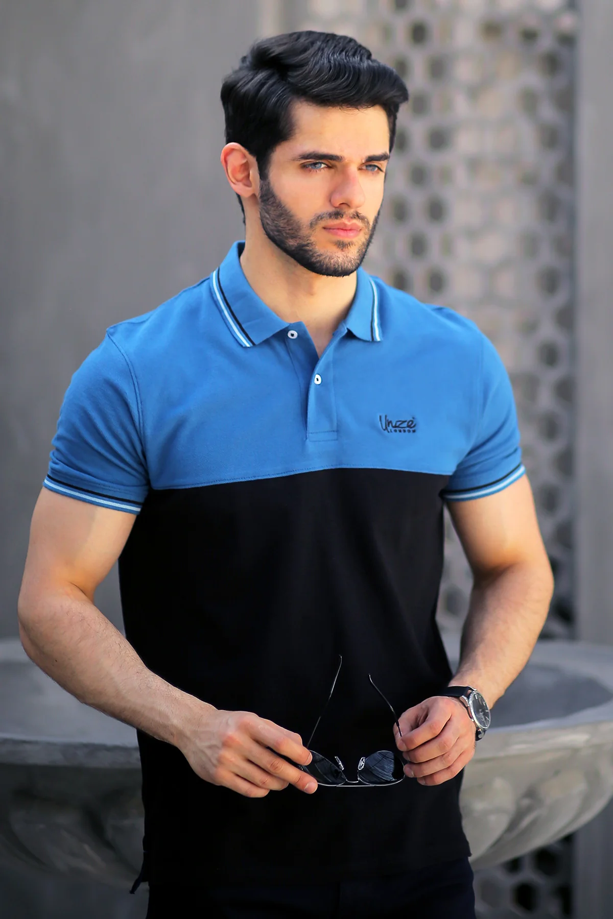 Mens "GAMAL" Crew Neck Summer T-Shirt - Image 3