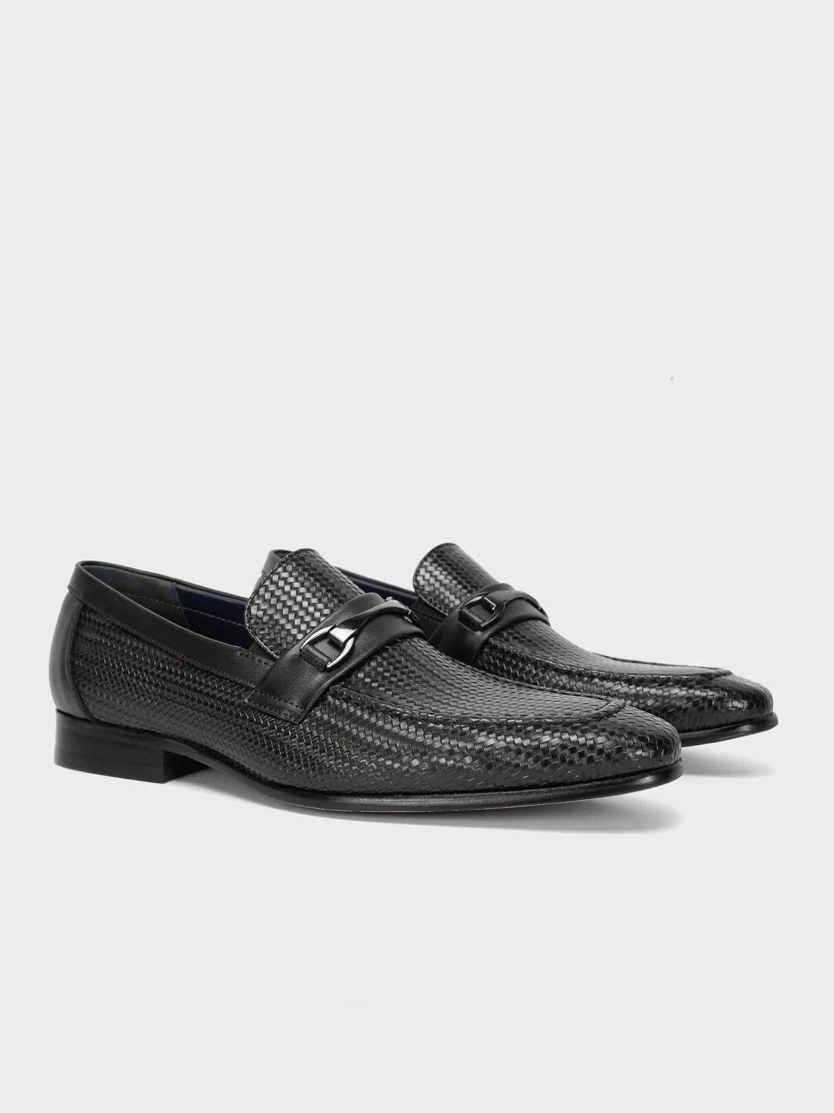 Mens "GARANCE" Textured Dress Leather Formal Shoes - Image 2