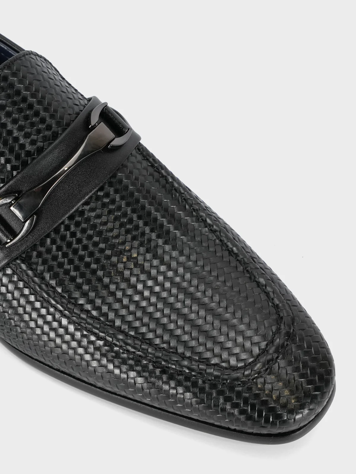Mens "GARANCE" Textured Dress Leather Formal Shoes - Image 4