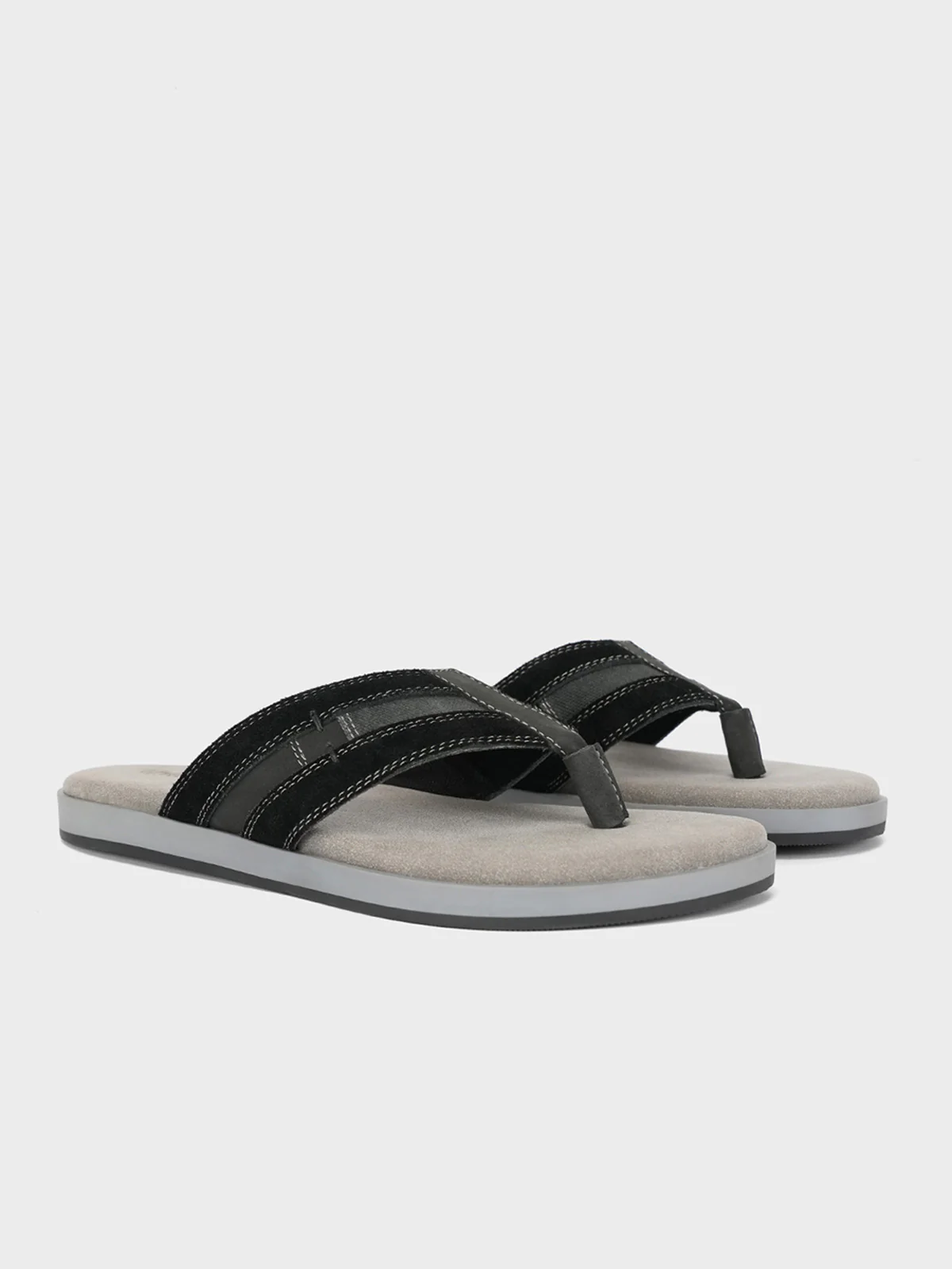 Mens "GEFJUN" Casual Suede Slippers - Image 2