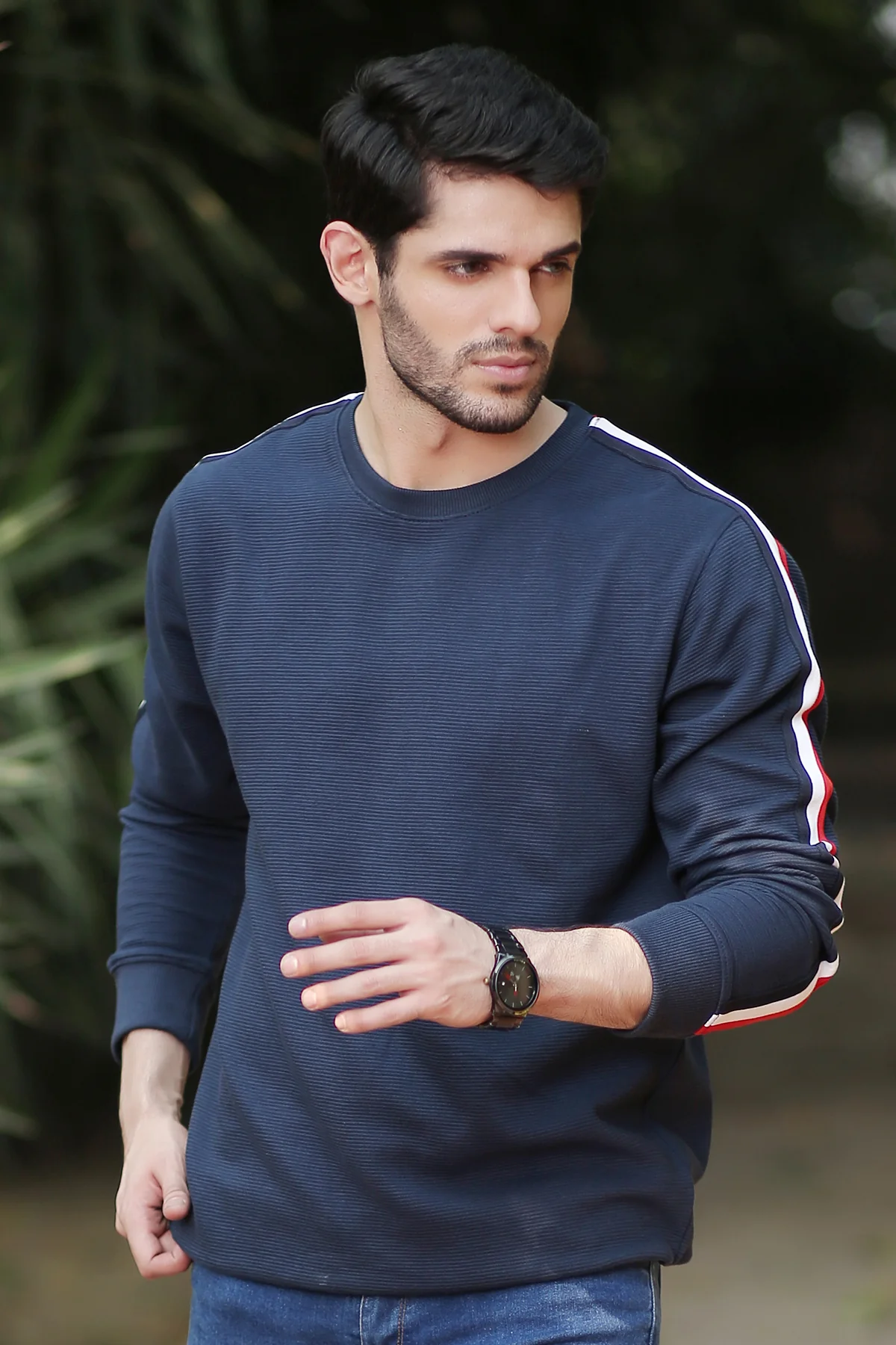 "GIAN" Crewneck Winter Pullover Sweatshirt - Image 2