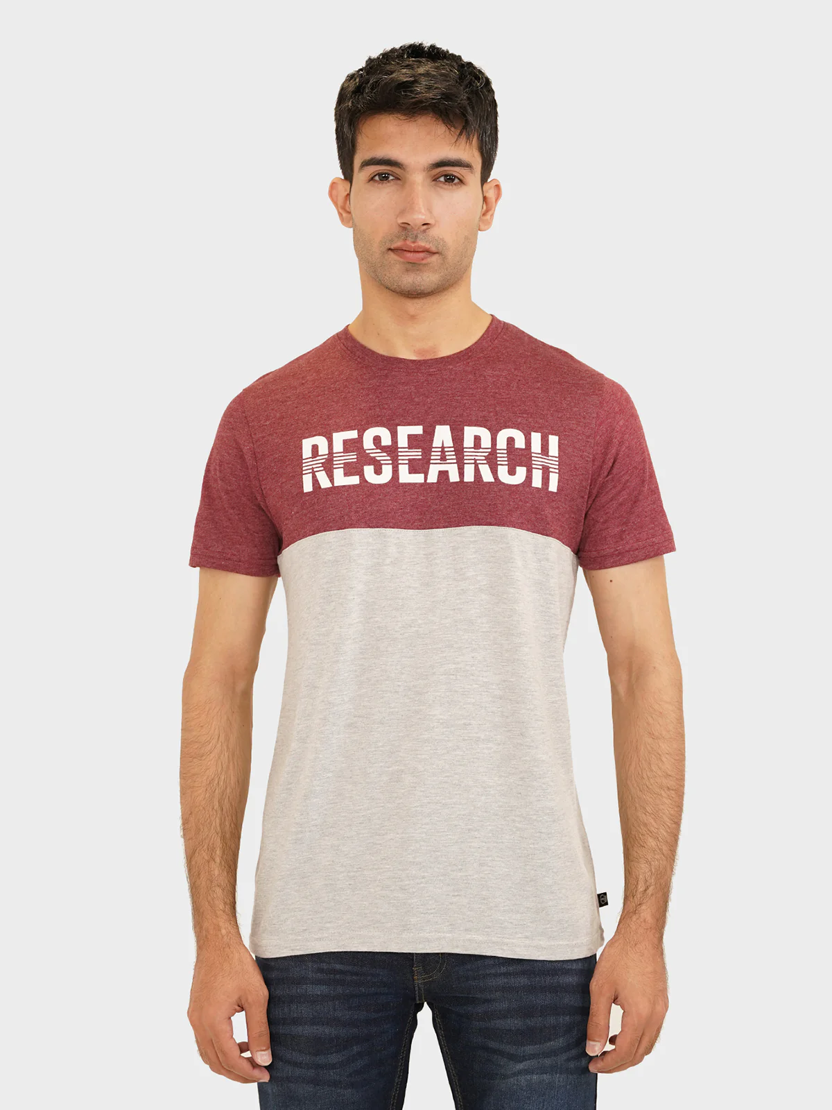 "GITANO" Crew Neck Slim Fit T-Shirt - Image 3