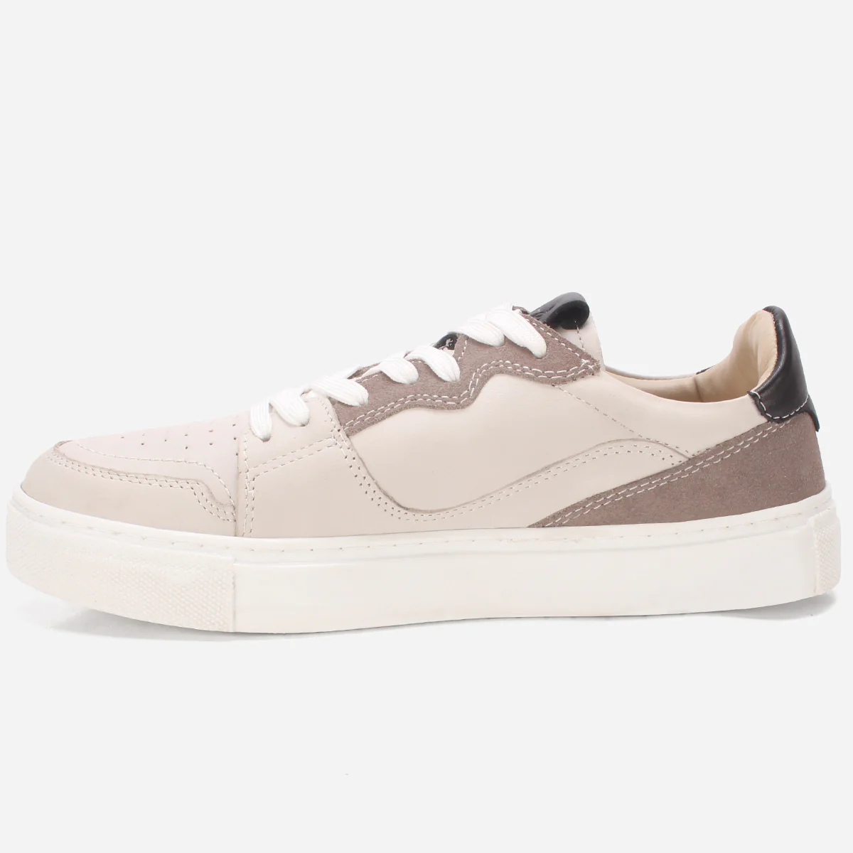 Mens "GORKA" Leather Lace Up Trainers - Image 3