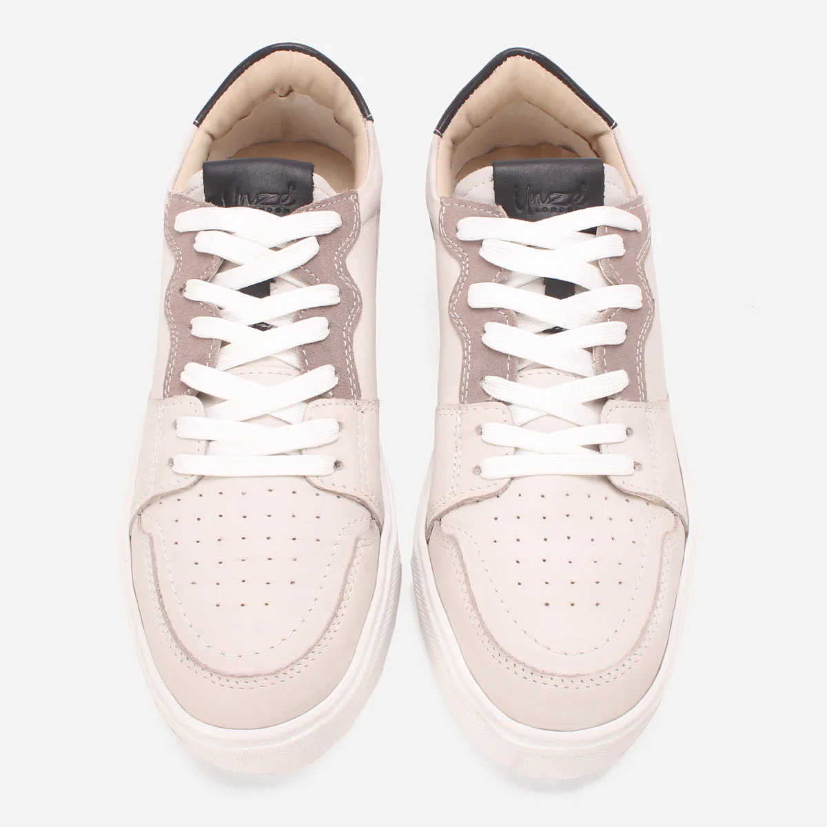 Mens "GORKA" Leather Lace Up Trainers - Image 4
