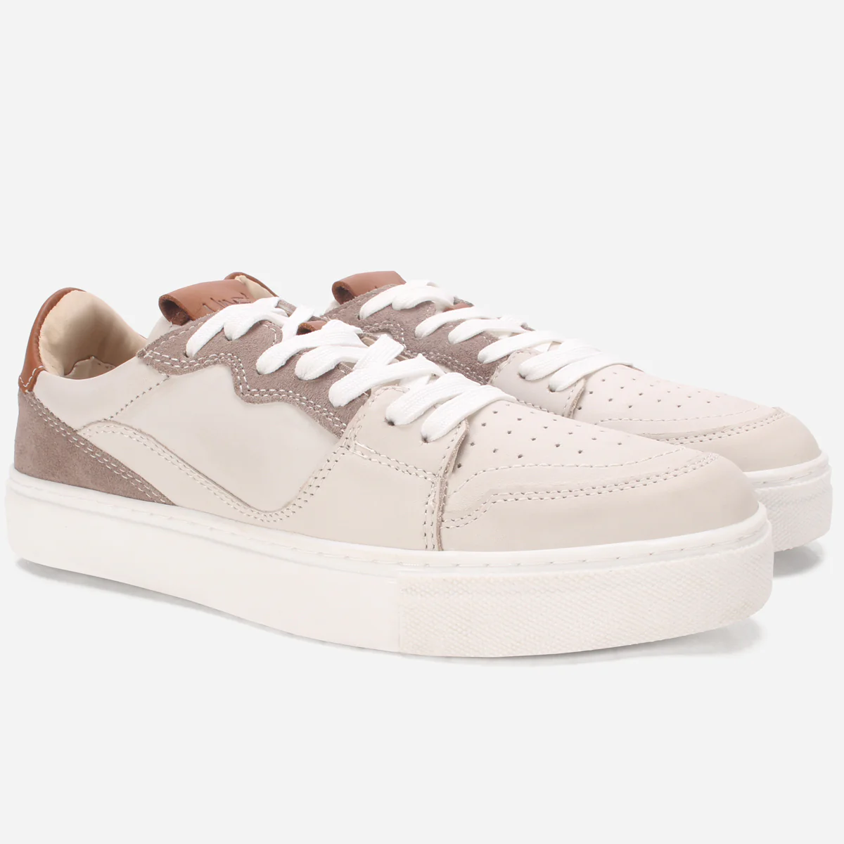 Mens "GORKA" Leather Lace Up Trainers - Image 2