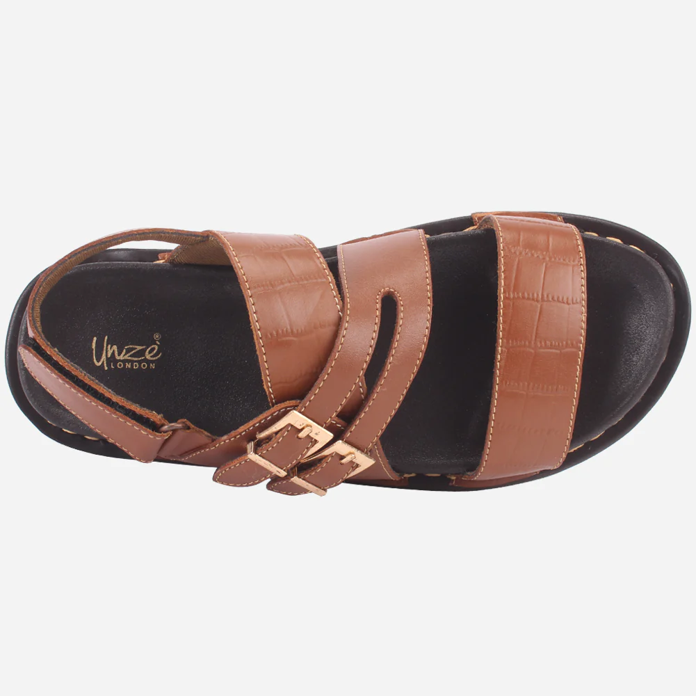 Men's "GUARA" Buckled Strappy Summer Sandals - Image 4