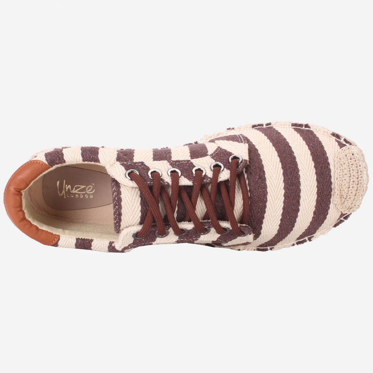 Mens "GUAXI" Canvas Flat Espadrille Shoes - Image 4