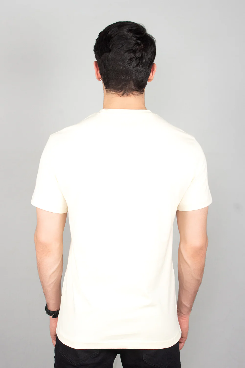 Men's "GUAZ" Cotton Casual Crew Neck Shirt - Image 5