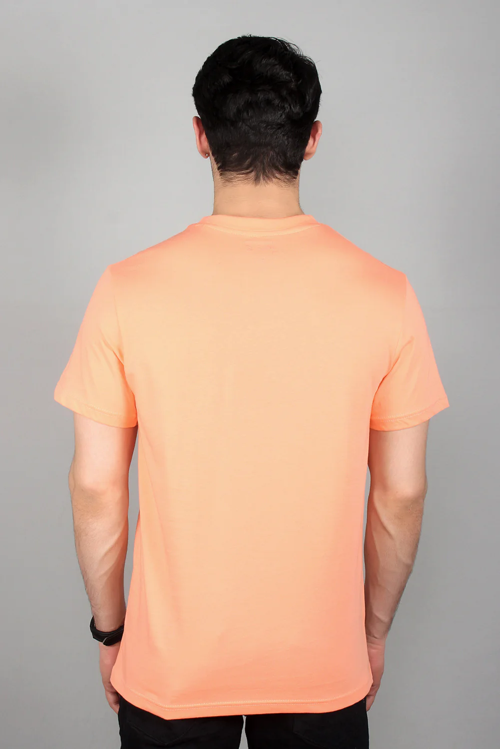 "GUAZ" Crew Neck Slim Fit T-Shirt - Image 5