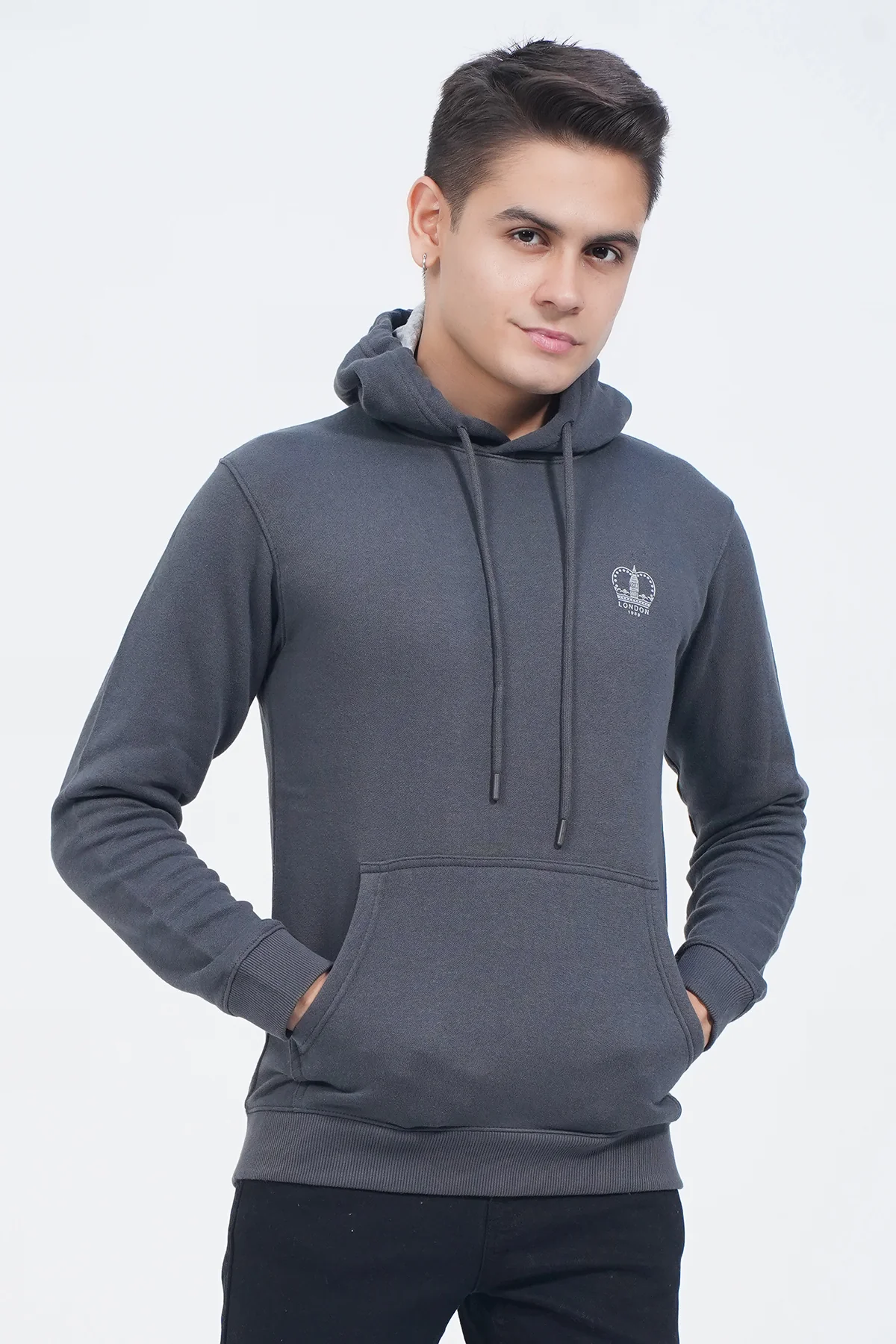 Mens "GYEONG" yeong Mens Winter Zipper Hoodies - Image 4