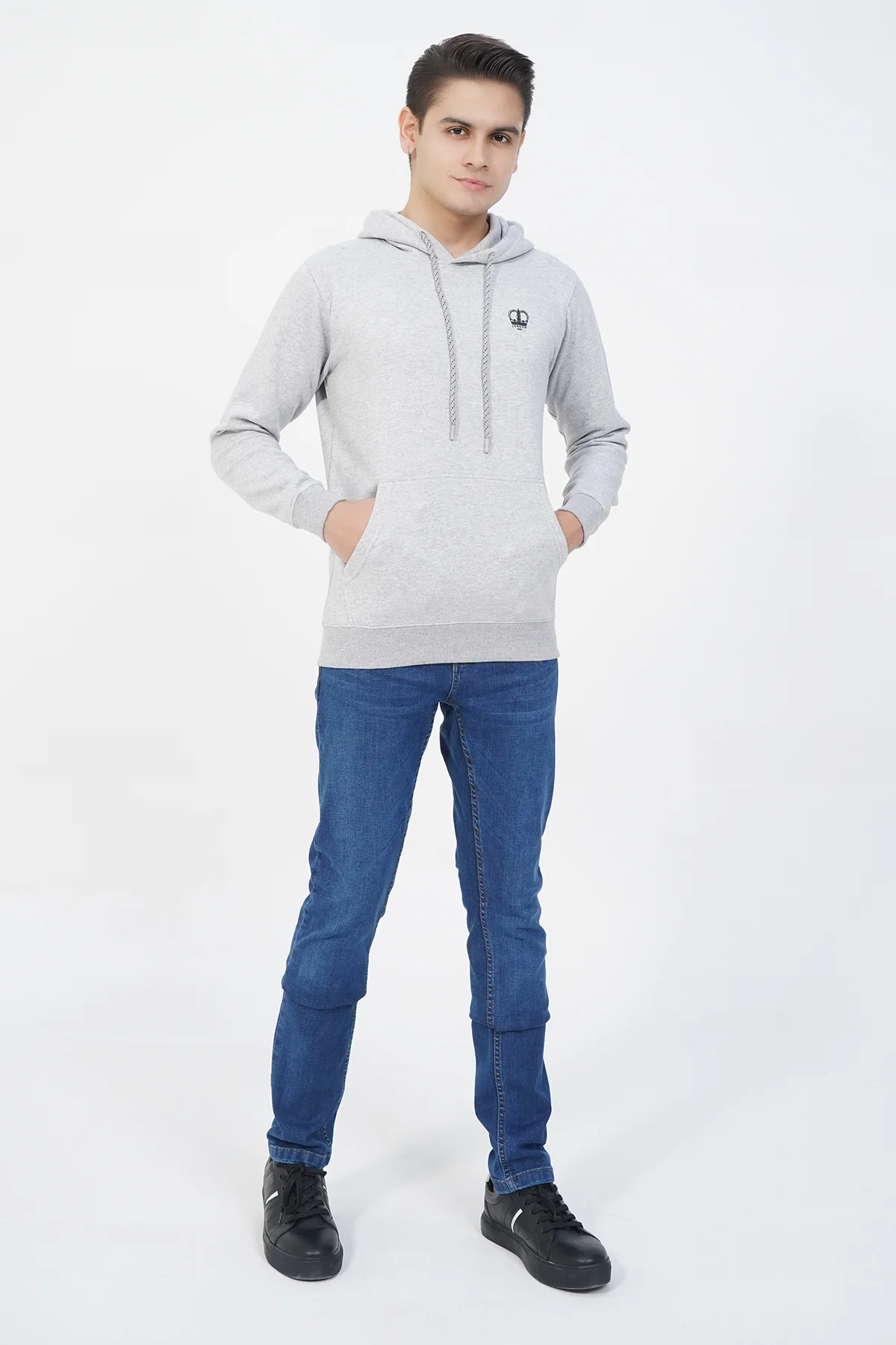 Mens "GYEONG" yeong Mens Winter Zipper Hoodies - Image 2