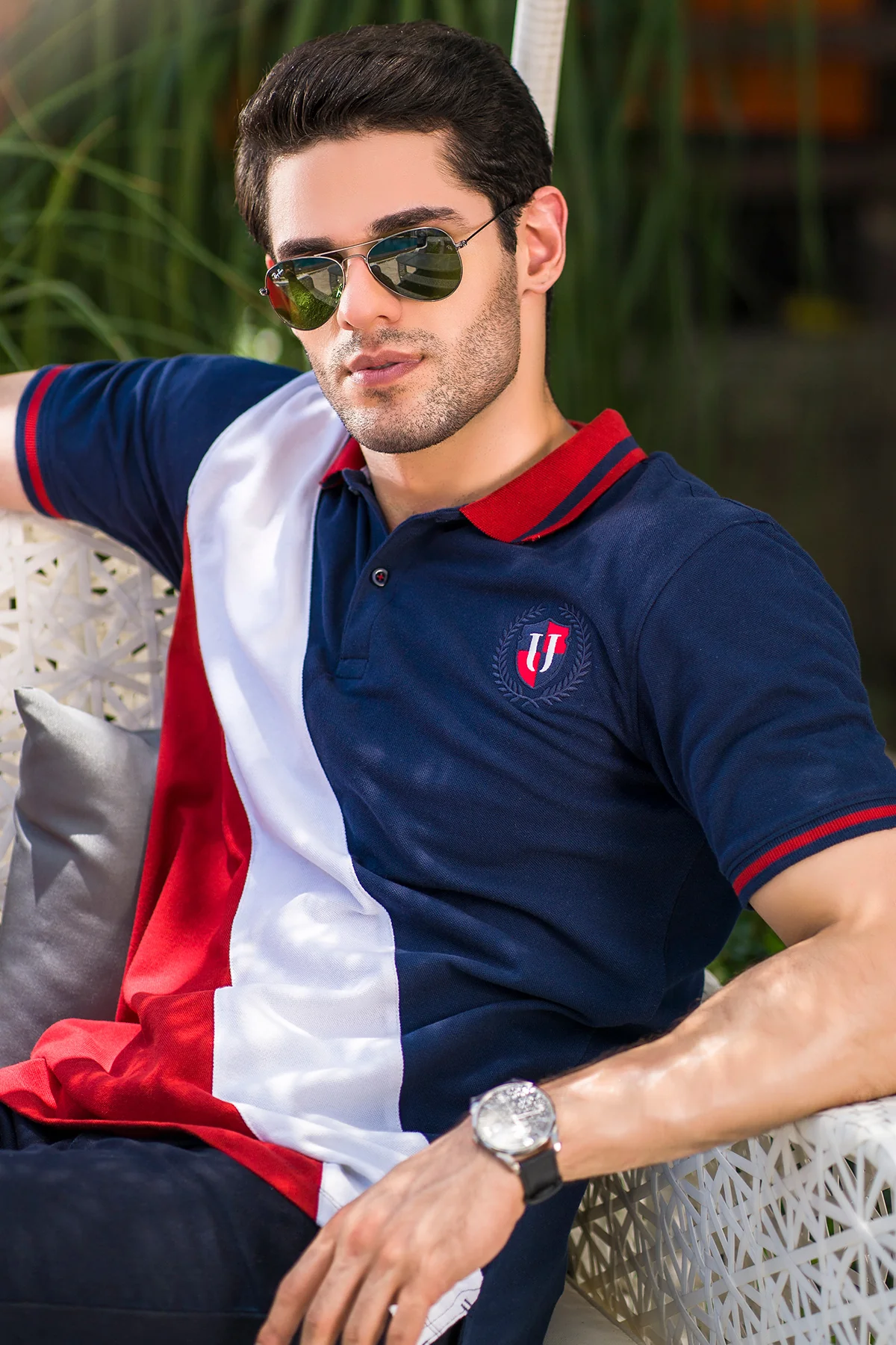 "HAKAN" Summer Polo Short Sleeves T-Shirt - Image 3