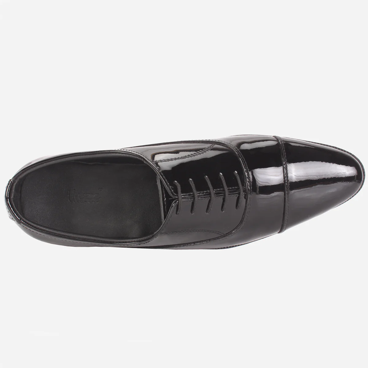 Mens "HAYIS" Leather Lace Up Leather Dress Shoes - Image 4
