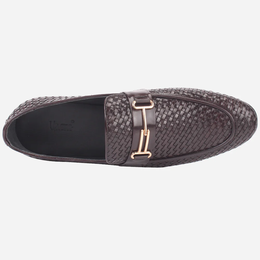 Men's "HEIDR" Formal Leather Slip-ons Dress Shoes - Image 4