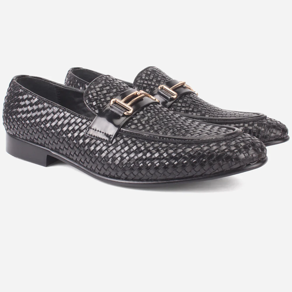 Men's "HEIDR" Formal Leather Slip-ons Dress Shoes - Image 2