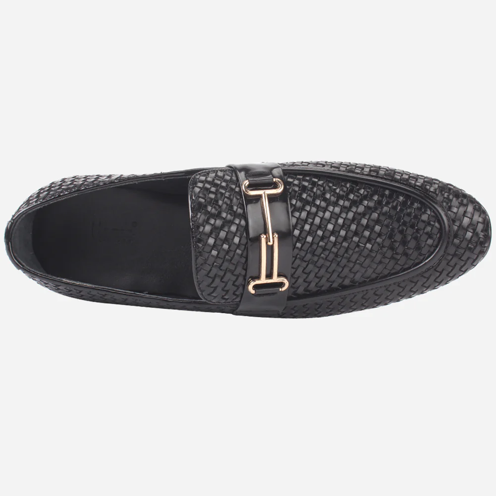 Men's "HEIDR" Formal Leather Slip-ons Dress Shoes - Image 4