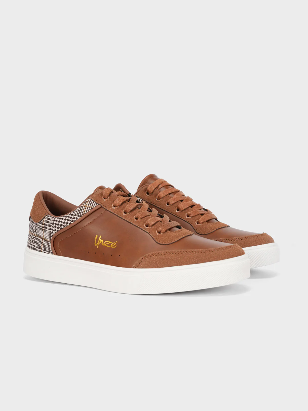 Mens "HOWELL" Comfy Lace Up Trainers - Image 2