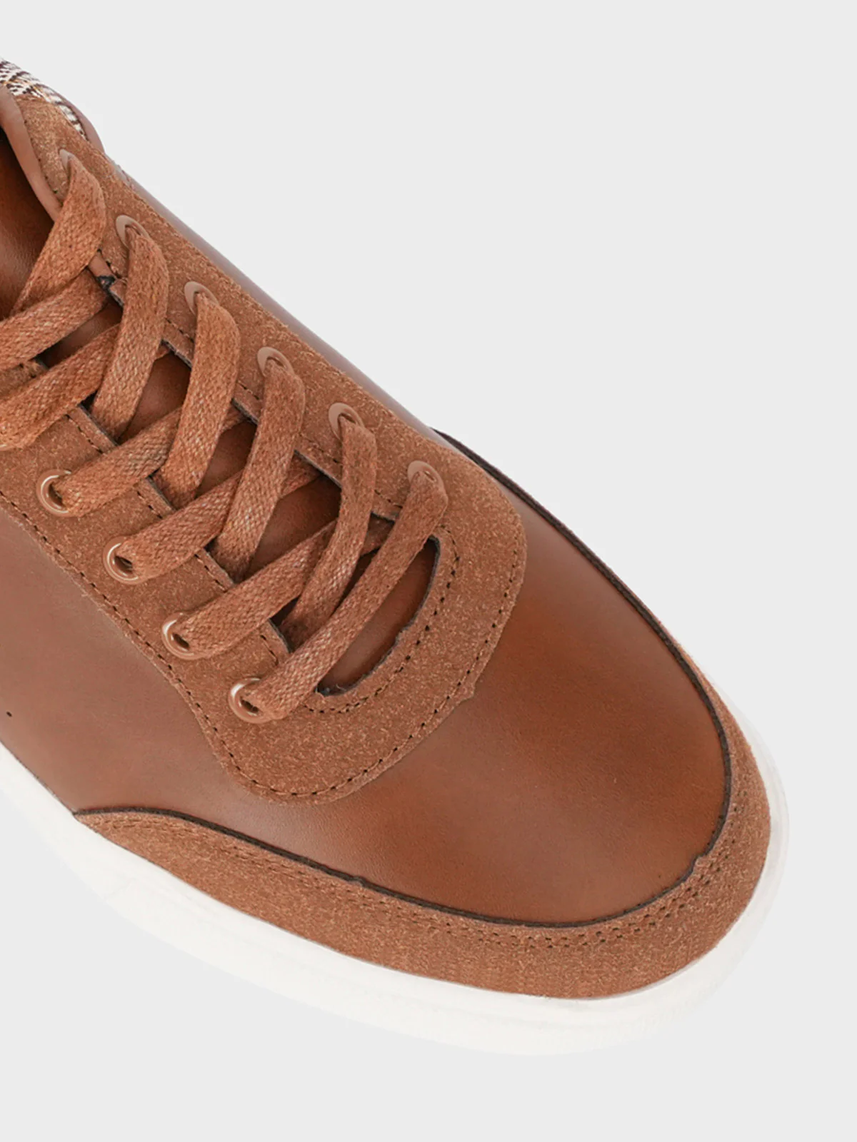 Mens "HOWELL" Comfy Lace Up Trainers - Image 4