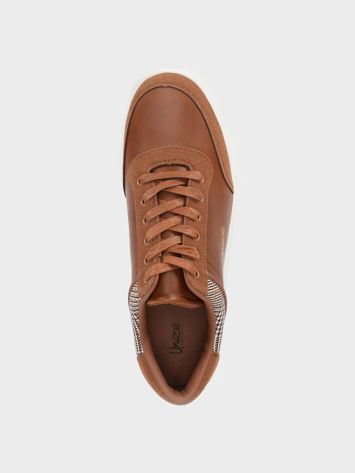 Mens "HOWELL" Comfy Lace Up Trainers - Image 5