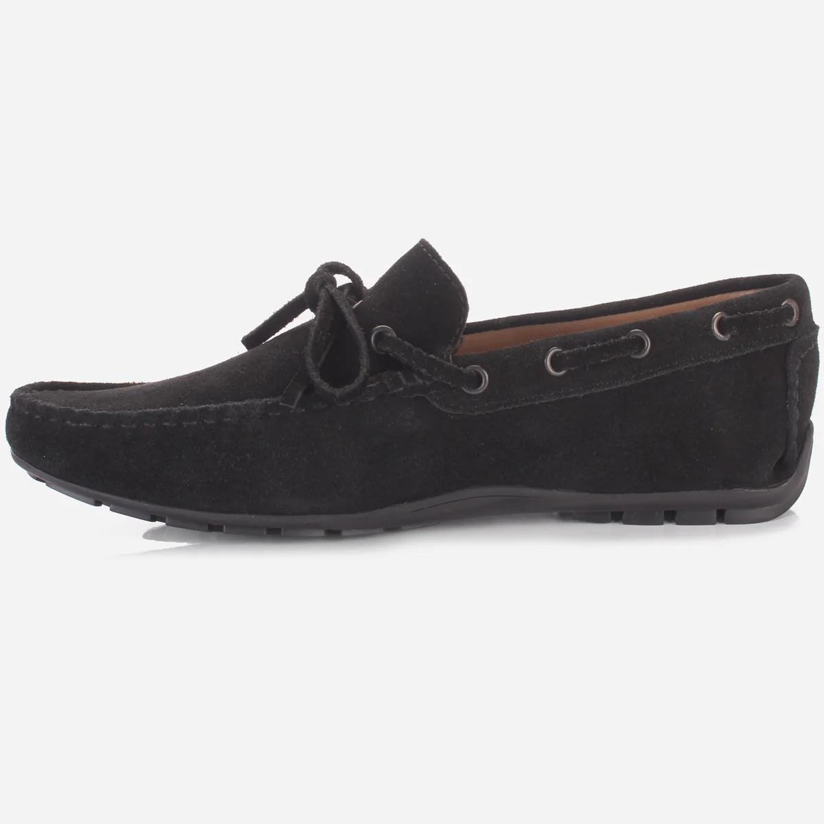 Mens "HUXY" Leather Slip-ons Moccasins - Image 3
