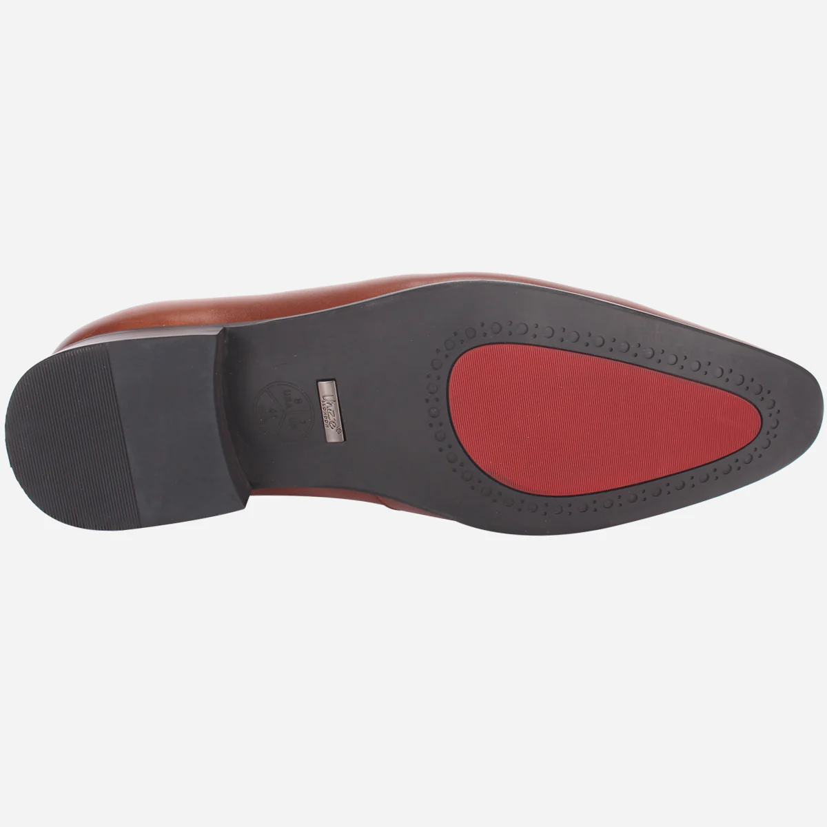 Mens "HUZIM" Leather Office Formal Slide In Shoes - Image 5