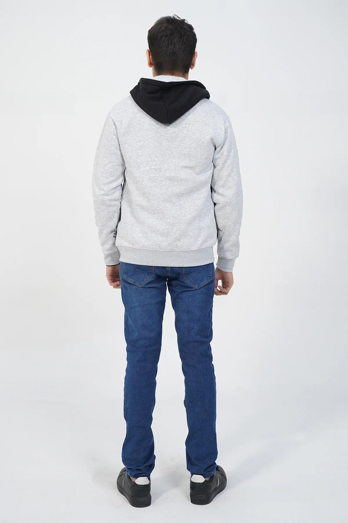 Mens "HYEON" Winter Zipper Hoodies - Image 3