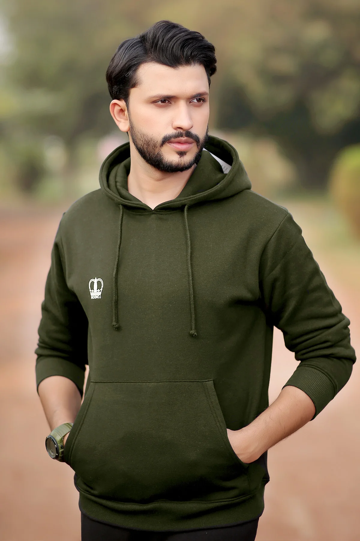 Mens "JAEYSHA" Winter Zipper Hoodie Everyday