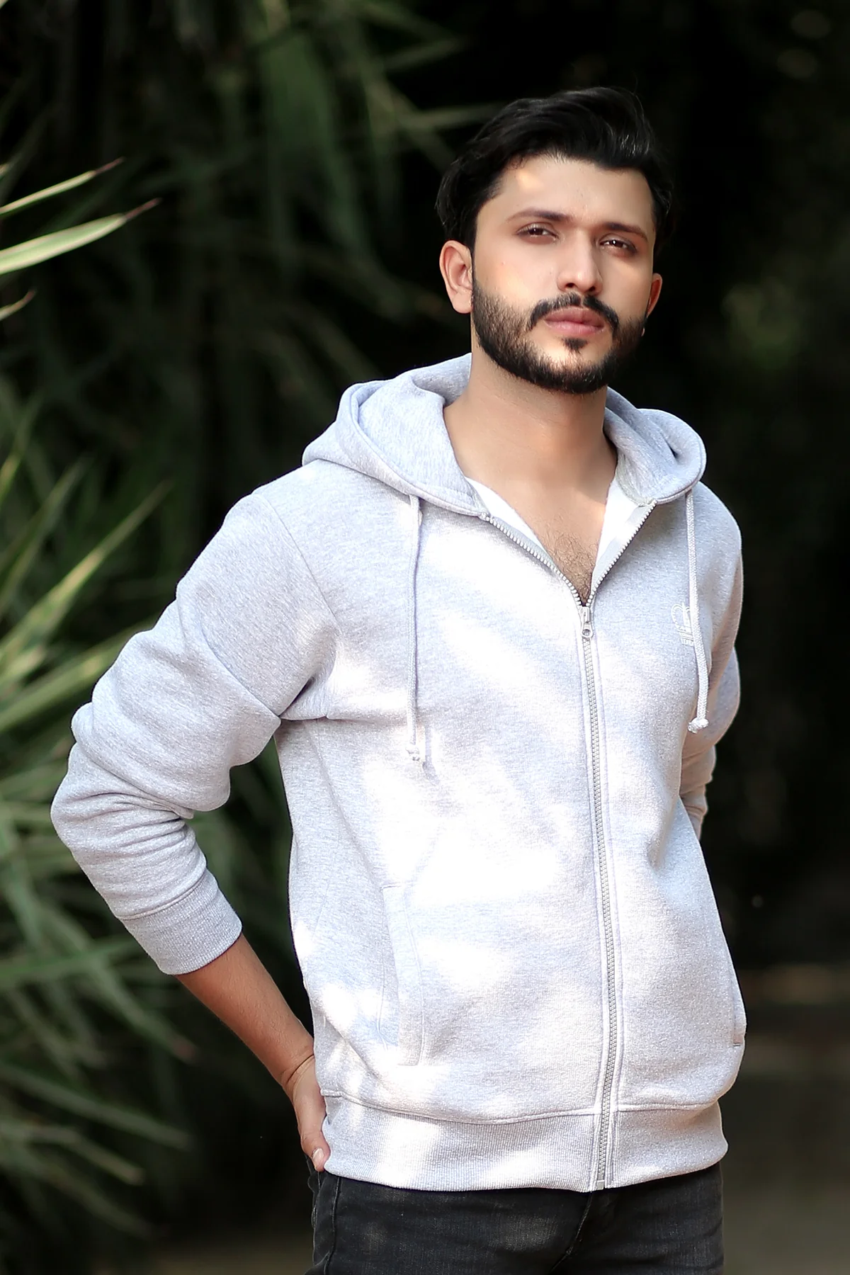 Mens "JAEYSHA" Winter Zipper Hoodie Everyday - Image 4
