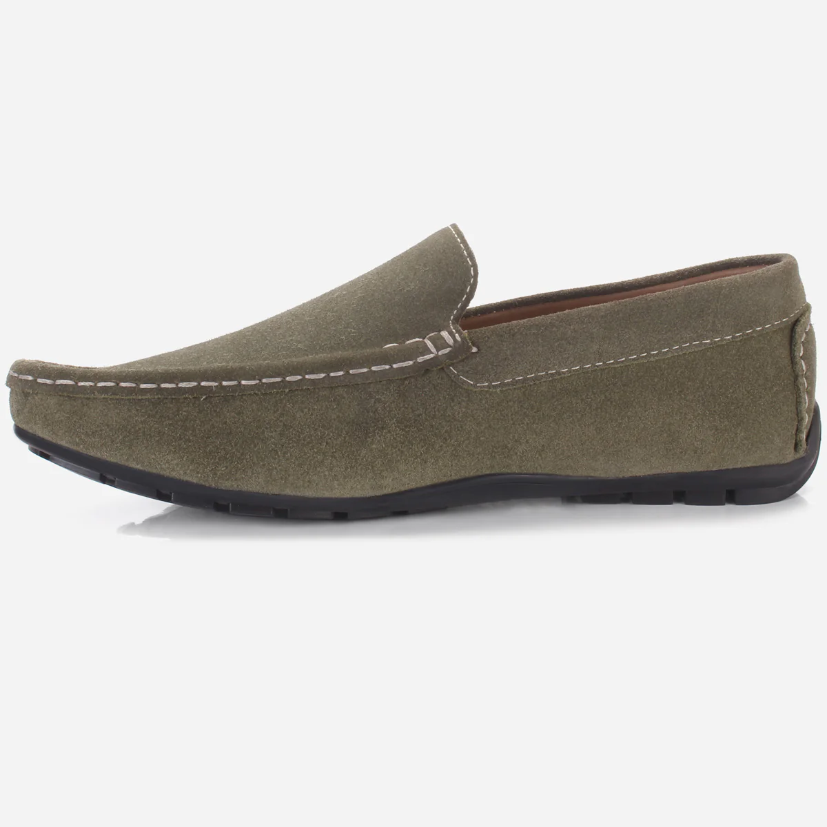 Mens "JAGUAR" Leather Winter Moccasins - Image 3