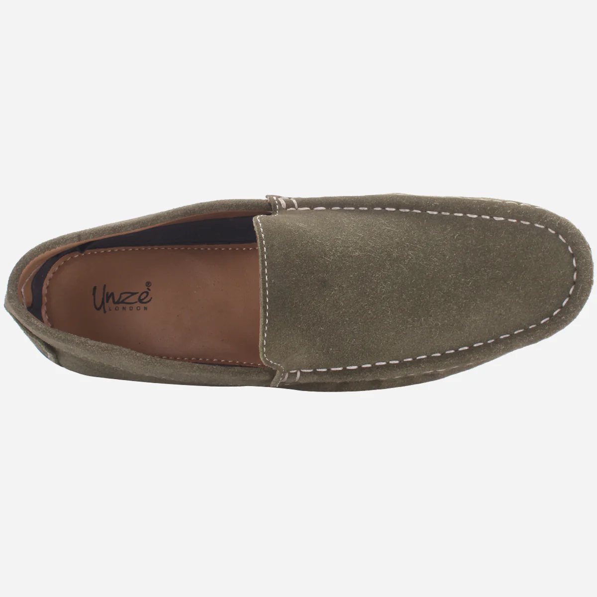 Mens "JAGUAR" Leather Winter Moccasins - Image 4